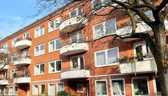 Schöne und gepflegte Klinkerfassade