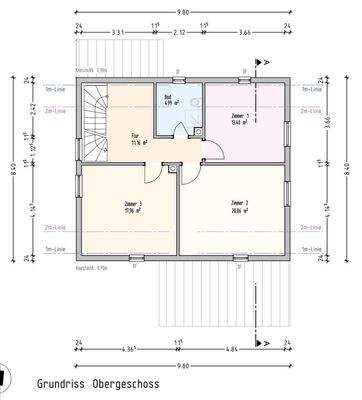 Grundriss-Obergeschoss