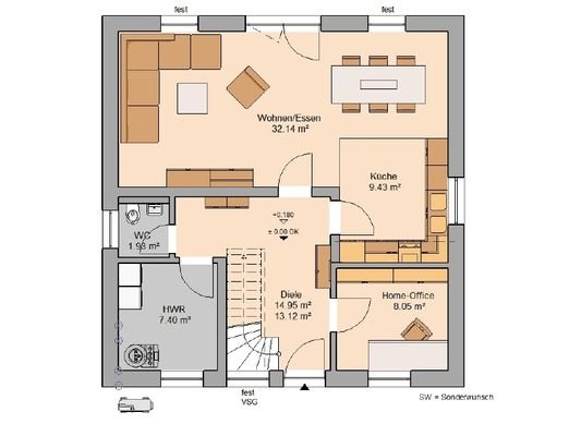 First floor plan