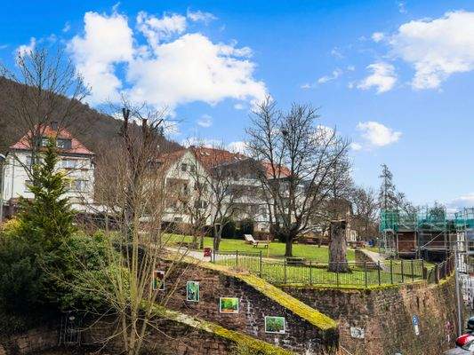 Ausblick Richtung Stadtgarten 