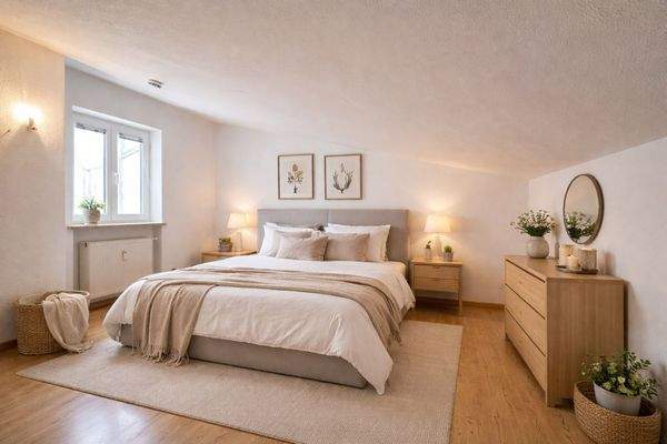 Schlafzimmer 1 im OG - KI generiert