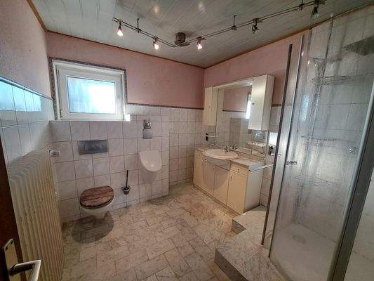 Tageslichtbad OG mit Dusche