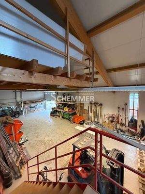 Halle 13 Obergeschoss Ansicht nach unten