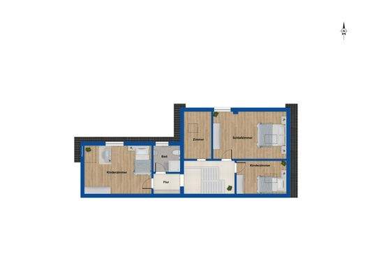 Grundriss Obergeschoss