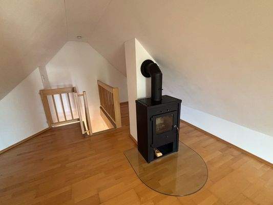 Studio mit Schwedenofen