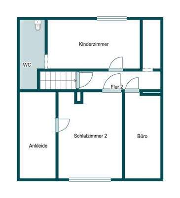 Grundriss Skizze 1.OG