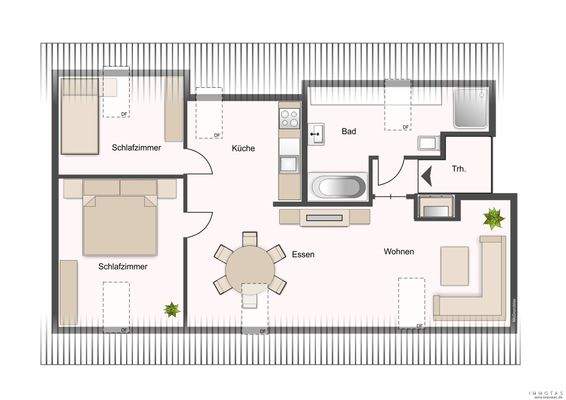 Grundriss Dachgeschoss