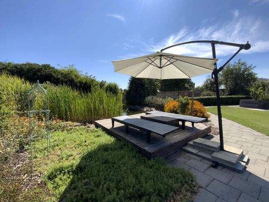 Liegebereich am Teich