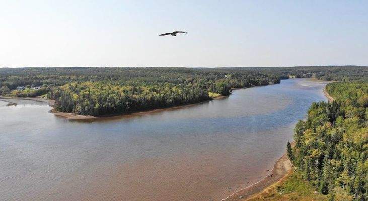 Cape Breton - Cleveland - Wunderschönes See-Ufer-G