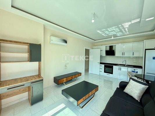 Furnished Sea-View Apartment in Alanya Kargıcak