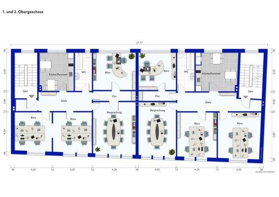 1. und 2. Obergeschoss