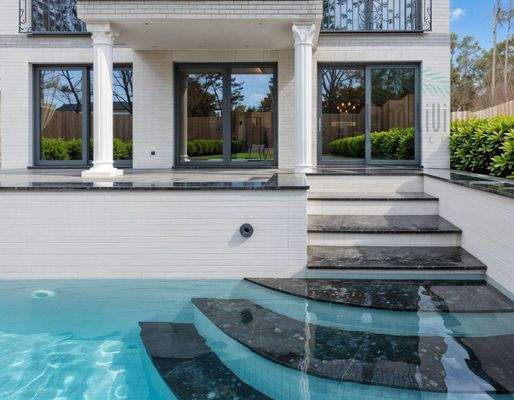 Poolbereich (Visualisierung Sommer)