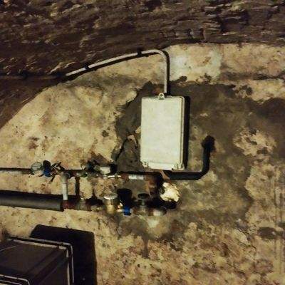 Medienanschluß im Keller