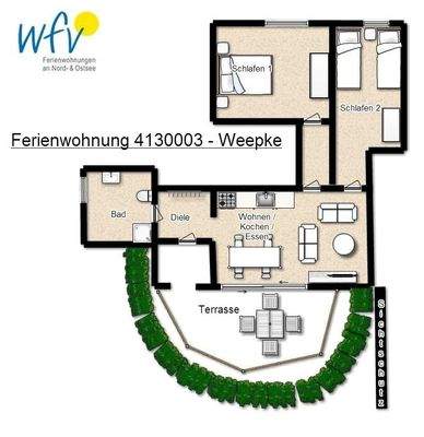 Grundriss Weepke