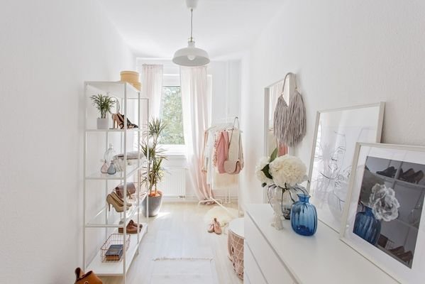 Einrichtungsbeispiel Ankleidezimmer