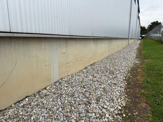 Drainage vor kurzem realisiert