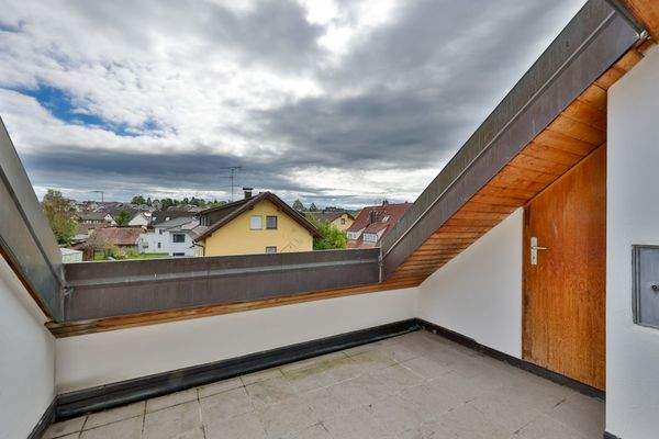 Dachterrasse DG