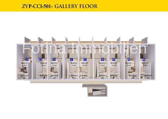 Grundriss- Gallery Floor