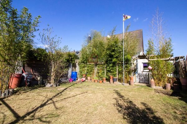 Platz zum Toben und Spielen