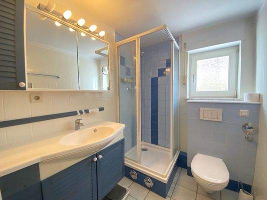 Badezimmer im Untergeschoss