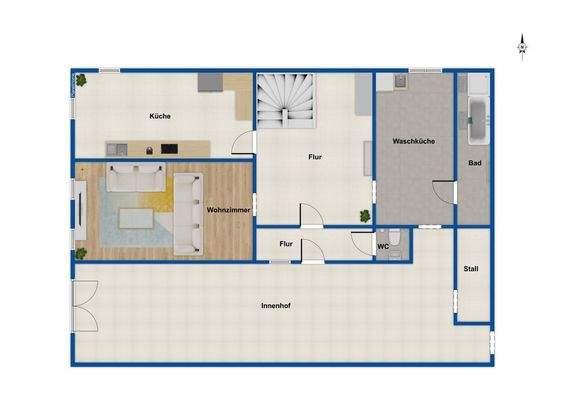 Grundriss Erdgeschoss