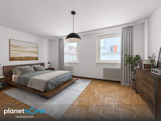 Schlafzimmer Visualisierung 