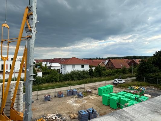 Blick von Dachterrasse