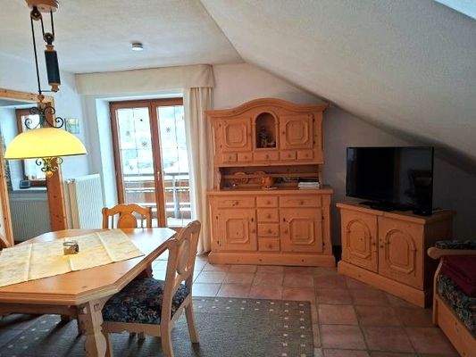 von hier haben Sie Zugang zum Balkon