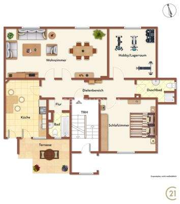 Grundriss Erdgeschoss