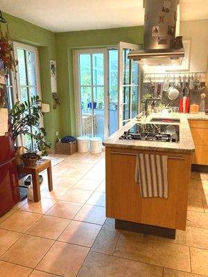 "Bermuda Dreieck"Verbindung zur Außenterasse, Wintergarten, Wohn-und Essbereich  und Küche