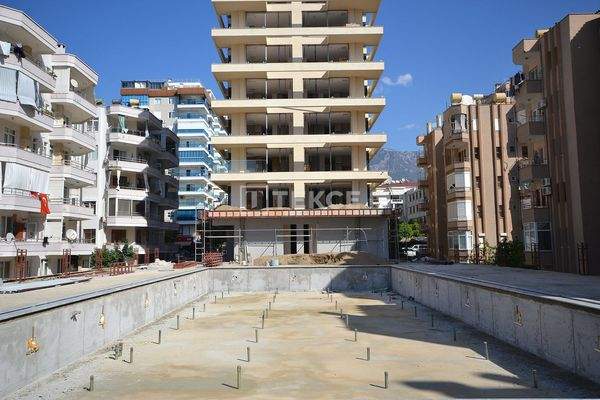 Beachfront Property in a Rich Featured Complex in Alanya