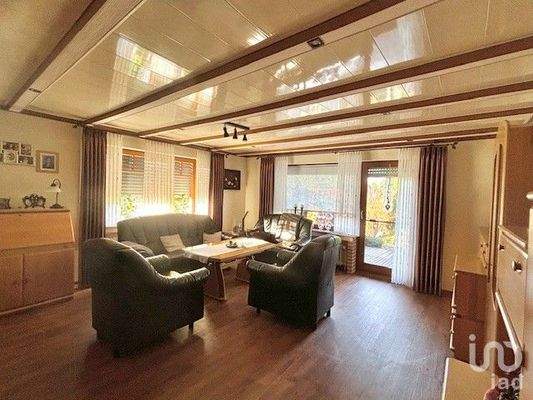 Wohnzimmer mit Terrassenzugang