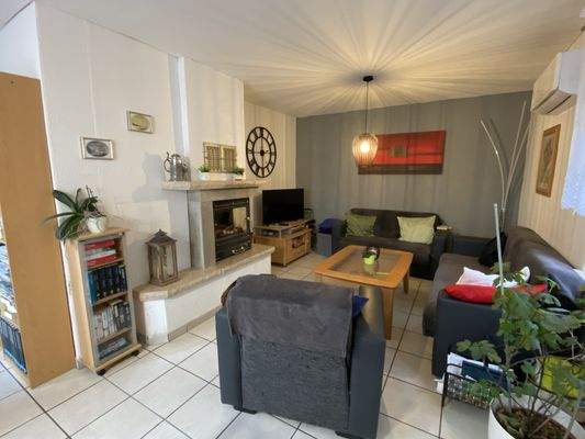 Wohnzimmer im Gartengeschoss