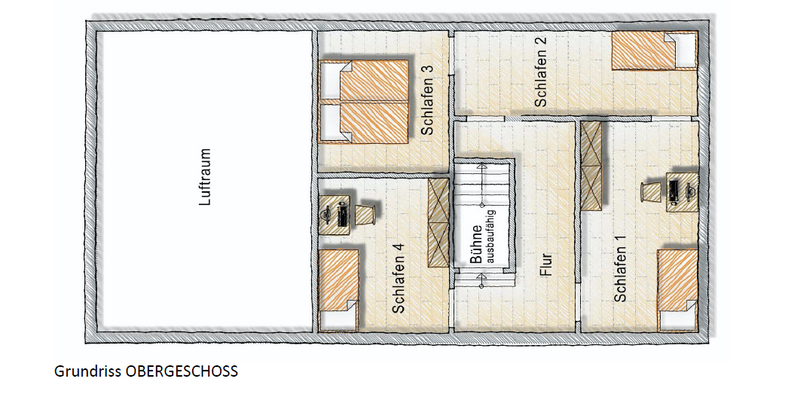 Obergeschoss Warthausen