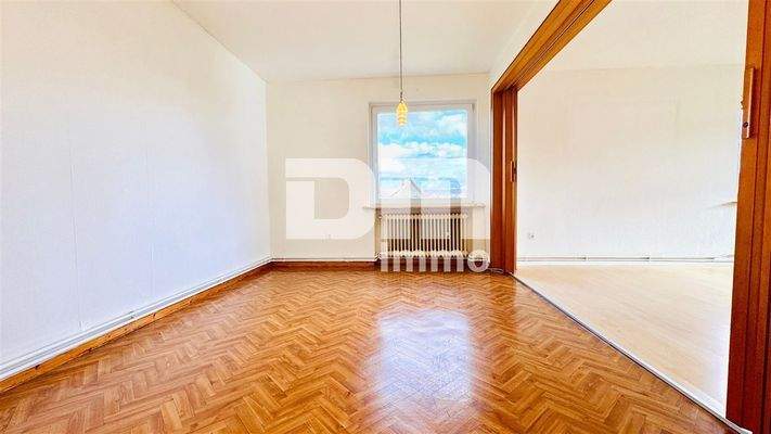 1.OG WE2 Wohn / Esszimmer offen / Zugang Balkon