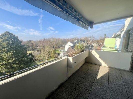 …mit Blick ins Grüne 