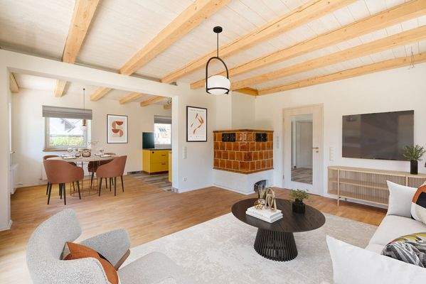 Wohnzimmer-Visualisierung