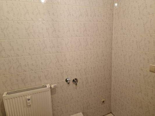 Waschmaschinenanschluss im Bad