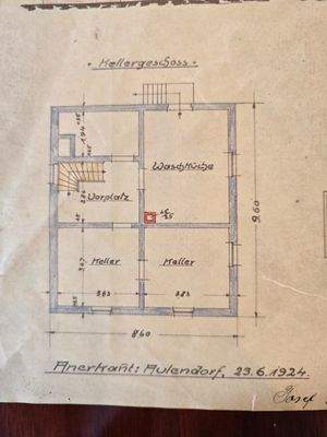 Grundriss - Untergeschoss