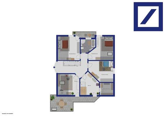 Grundriss OG Haupthaus