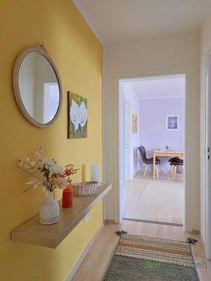 kleiner Wohnungsflur