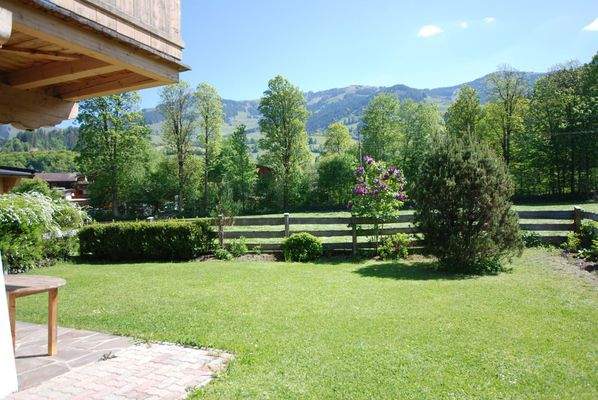 Gartenansicht Sommer