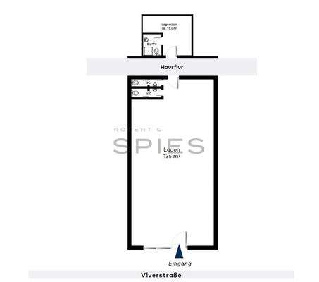 Grundriss Ladenfläche