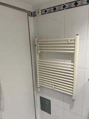 Handtuchheizung im Bad