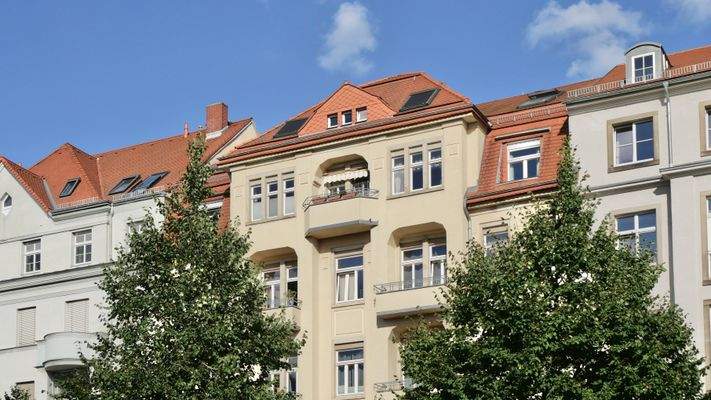 Blick auf die Wohnung