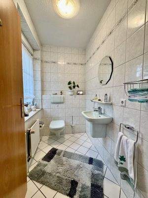 Gäste-WC im Erdgeschoss