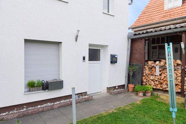 Eingang kl. Einfamilienhaus