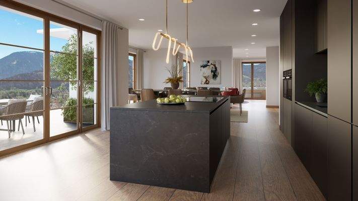 KOCHEN / ESSEN - EG - Visualisierung -