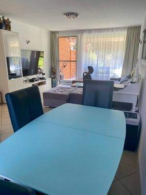 Wohnzimmer/Essecke zur Küche