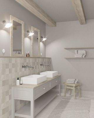 Visualisierung Badezimmer